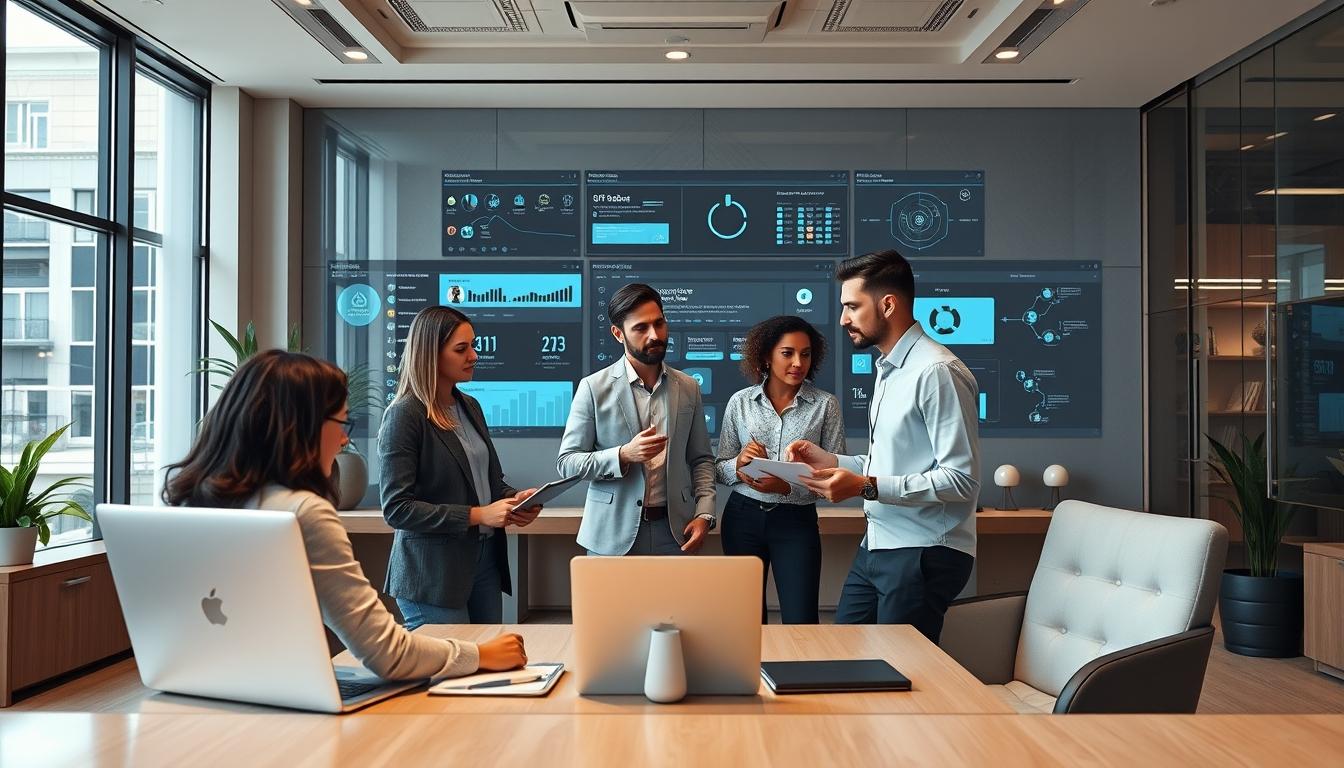 Enterprise system development for business infrastructure